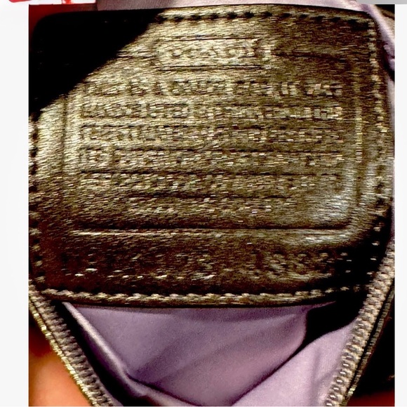 Coach Tan Floral Crossbody Bag w/Wallet - Picture 4 of 9